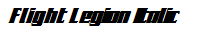Flight Legion Italic